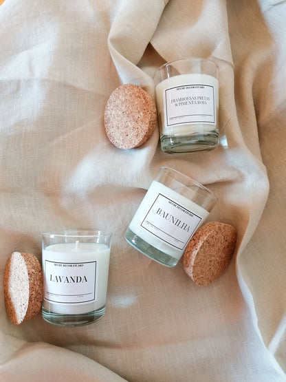 VELA COPO TRANSPARENTE