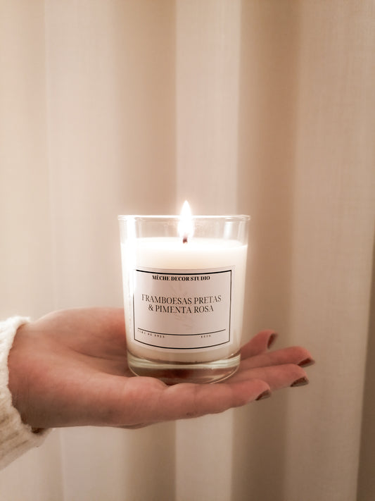 VELA COPO TRANSPARENTE